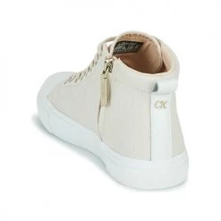 Chaussures Femme Baskets montantes Calvin Klein Jeans VULC HIGH TOP-MN JQ Ivoire / Beige 9 Chaussures Femme Baskets montantes Calvin Klein Jeans VULC HIGH TOP-MN JQ Ivoire / Beige -Baskets mode Soldes 22584727 500 E
