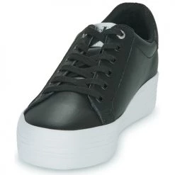 Chaussures Femme Baskets basses Calvin Klein Jeans VULC FLATFORM LACEUP Noir -Baskets mode Soldes 22584736 500 C
