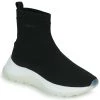 Chaussures Femme Baskets montantes Calvin Klein Jeans 2 PIECE SOLE SOCK BOOT - KNIT Noir