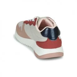 Chaussures Femme Baskets basses Pepe jeans KOKO YTO Gris / Bordeaux -Baskets mode Soldes 22588019 500 E