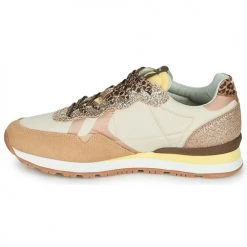 Chaussures Femme Baskets basses Pepe jeans BRITT PRINT WILD W Beige -Baskets mode Soldes 22588021 500 D