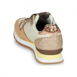 Chaussures Femme Baskets basses Pepe jeans BRITT PRINT WILD W Beige -Baskets mode Soldes 22588021 500 E