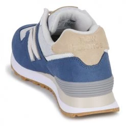 Chaussures Femme Baskets basses New Balance 574 Bleu -Baskets mode Soldes 22589684 500 E