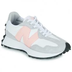 Baskets mode Soldes 45 Chaussures Femme Baskets basses New Balance 327 Gris / Rose