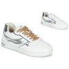 Chaussures Femme Baskets basses Geox D JAYSEN G Blanc / Argent