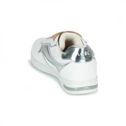 Chaussures Femme Baskets basses Geox D JAYSEN G Blanc / Argent -Baskets mode Soldes 22643069 500 E