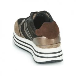 Chaussures Femme Baskets basses Geox D KENCY B Bronze / Beige -Baskets mode Soldes 22643071 500 E