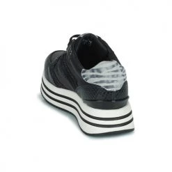 Chaussures Femme Baskets basses Geox D KENCY B Noir -Baskets mode Soldes 22643072 500 E