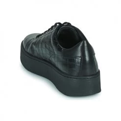 Chaussures Femme Baskets basses Geox D SKYELY C Noir -Baskets mode Soldes 22643077 500 E