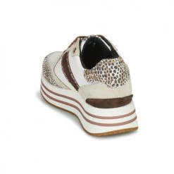 Chaussures Femme Baskets basses Geox D KENCY Beige -Baskets mode Soldes 22643137 500 E