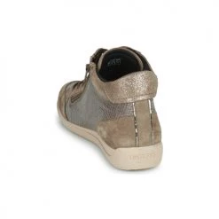 Chaussures Femme Baskets montantes Geox D MYRIA Beige -Baskets mode Soldes 22643142 500 E