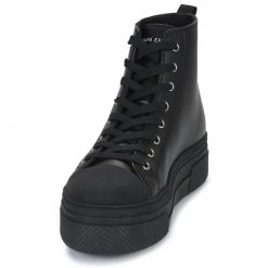 Chaussures Femme Baskets montantes Armani Exchange XV571-XDZ021 Noir -Baskets mode Soldes 22649926 500 C