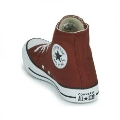 Chaussures Baskets montantes Converse Chuck Taylor All Star Canvas Seasonal Color Ctm Bordeaux -Baskets mode Soldes 22654884 500 E