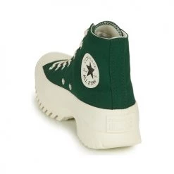 Chaussures Femme Baskets montantes Converse Chuck Taylor All Star Lugged 2.0 Platform Seasonal Color Vert -Baskets mode Soldes 22654892 500 E