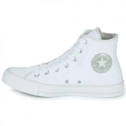 Chaussures Femme Baskets montantes Converse Chuck Taylor All Star Millennium Glam Blanc -Baskets mode Soldes 22654900 500 D
