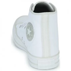 Chaussures Femme Baskets montantes Converse Chuck Taylor All Star Millennium Glam Blanc -Baskets mode Soldes 22654900 500 E