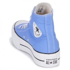 Chaussures Femme Baskets montantes Converse Chuck Taylor All Star Lift Canvas Seasonal Color Bleu -Baskets mode Soldes 22654904 500 E