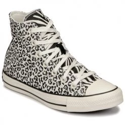 Chaussures Femme Baskets montantes Converse Chuck Taylor All Star Animalier Blanc / Noir