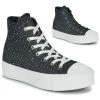 Chaussures Femme Baskets montantes Converse Chuck Taylor All Star Lift Millennium Glam Noir