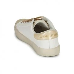 Chaussures Femme Baskets basses Le Temps des Cerises SOHO Blanc / Beige / Doré -Baskets mode Soldes 22685546 500 E