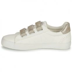 Chaussures Femme Baskets basses Le Temps des Cerises VIC Blanc / Doré -Baskets mode Soldes 22685553 500 D