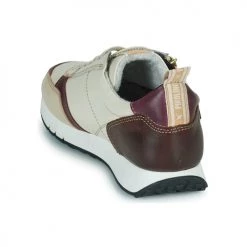 Chaussures Femme Baskets basses Pikolinos BARCELONA Blanc / Bordeaux -Baskets mode Soldes 22718123 500 E