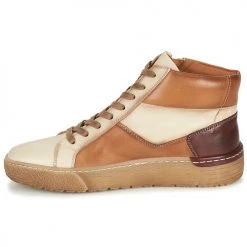 Chaussures Femme Baskets montantes Pikolinos VITORIA Ecru / Marron -Baskets mode Soldes 22718176 500 D