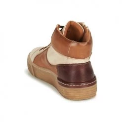 Chaussures Femme Baskets montantes Pikolinos VITORIA Ecru / Marron -Baskets mode Soldes 22718176 500 E