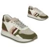 Chaussures Femme Baskets basses Serafini TORINO Kaki / Blanc