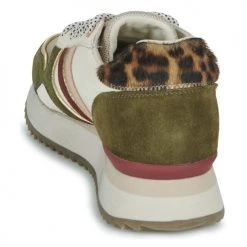 Chaussures Femme Baskets basses Serafini TORINO Kaki / Blanc -Baskets mode Soldes 22725587 500 E