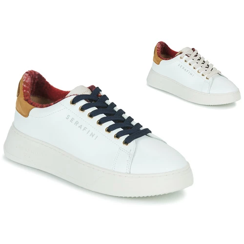 Chaussures Femme Baskets basses Serafini J. CONNORS Blanc 1 Chaussures Femme Baskets basses Serafini J. CONNORS Blanc