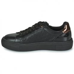 Chaussures Femme Baskets basses Tamaris 23313-092 Noir / Cuivre -Baskets mode Soldes 22729560 500 D