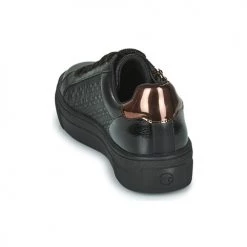 Chaussures Femme Baskets basses Tamaris 23313-092 Noir / Cuivre -Baskets mode Soldes 22729560 500 E