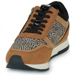 Chaussures Femme Baskets basses Tamaris 23603 Cognac -Baskets mode Soldes 22729562 500 C
