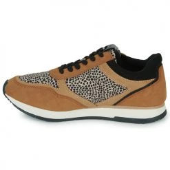 Chaussures Femme Baskets basses Tamaris 23603 Cognac -Baskets mode Soldes 22729562 500 D