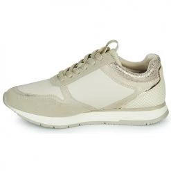 Chaussures Femme Baskets basses Tamaris 23603 Beige -Baskets mode Soldes 22729563 500 D
