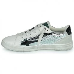 Chaussures Femme Baskets basses Tamaris 23607 Blanc / Argenté -Baskets mode Soldes 22729565 500 D