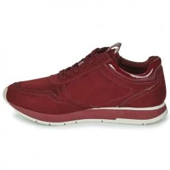 Chaussures Femme Baskets basses Tamaris 23613-538 Bordeaux -Baskets mode Soldes 22729567 500 D