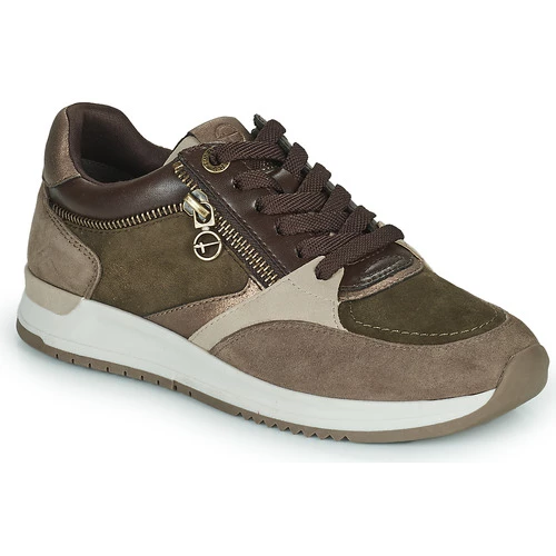 Chaussures Femme Baskets basses Tamaris 23705-761 Kaki / Taupe 1 Chaussures Femme Baskets basses Tamaris 23705-761 Kaki / Taupe
