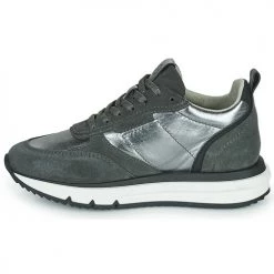 Chaussures Femme Baskets basses Tamaris 23721-923 Noir / Argenté -Baskets mode Soldes 22729571 500 D