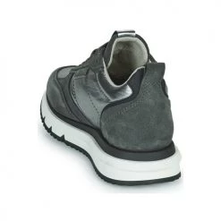 Chaussures Femme Baskets basses Tamaris 23721-923 Noir / Argenté -Baskets mode Soldes 22729571 500 E