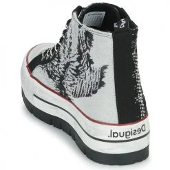 Chaussures Femme Baskets montantes Desigual CRUSHBN Multicolore -Baskets mode Soldes 22735741 500 E