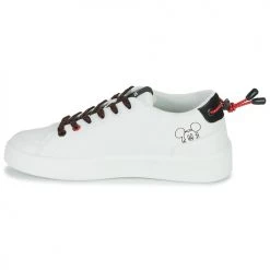 Chaussures Femme Baskets basses Desigual FANCY MICKEY Blanc / Noir -Baskets mode Soldes 22735742 500 D