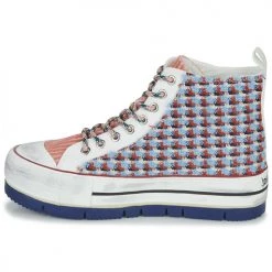 Chaussures Femme Baskets montantes Desigual CRUSH ROSA Multicolore -Baskets mode Soldes 22735743 500 D
