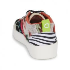 Chaussures Femme Baskets basses Desigual FANCY CRAZY PATCH Multicolore -Baskets mode Soldes 22735744 500 E