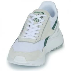 Chaussures Baskets basses Reebok Classic CL Legacy AZ Blanc / Vert -Baskets mode Soldes 22753026 500 C