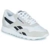 Chaussures Baskets basses Reebok Classic CL NYLON Blanc / Noir