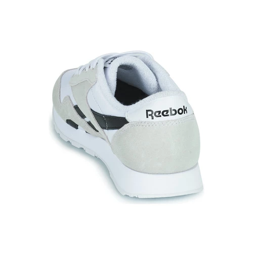 Chaussures Baskets basses Reebok Classic CL NYLON Blanc / Noir 5 Chaussures Baskets basses Reebok Classic CL NYLON Blanc / Noir – Image 5