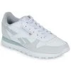 Chaussures Femme Baskets basses Reebok Classic CLASSIC LEATHER Blanc / Bleu