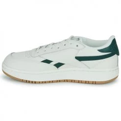Chaussures Femme Baskets basses Reebok Classic CLUB C DOUBLE REVEN Blanc / Vert -Baskets mode Soldes 22753054 500 D